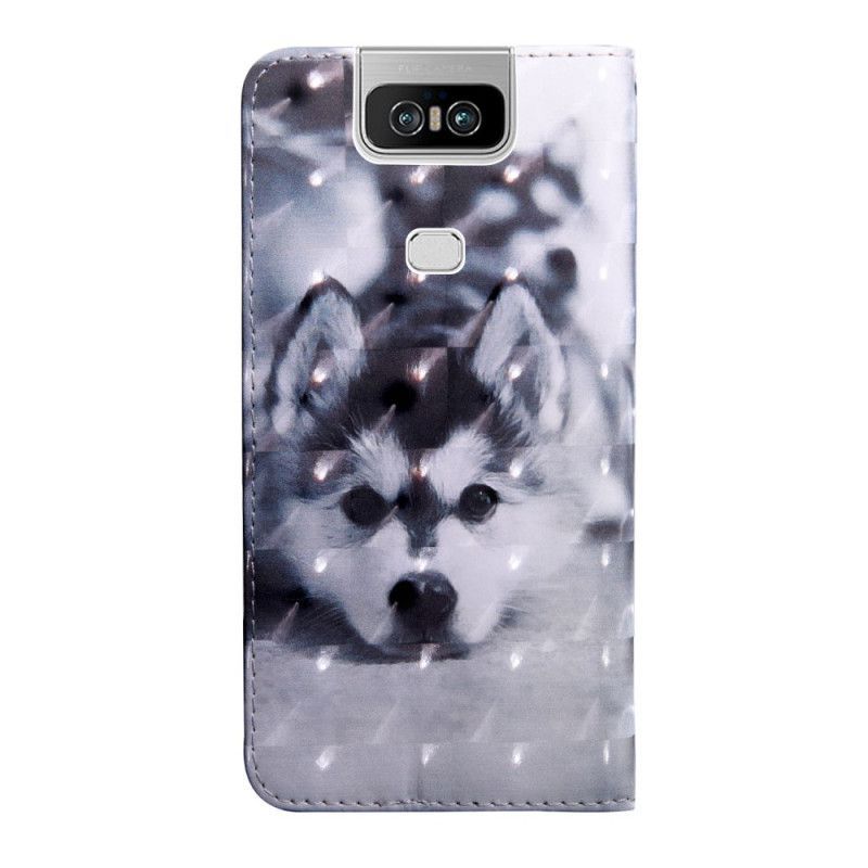 δερματινη Κάλυμμα Για Asus ZenFone 6 Gustave The Dog