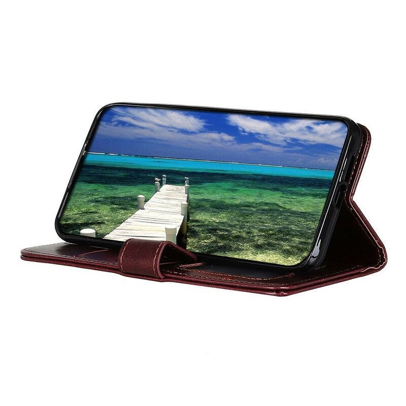 δερματινη Κάλυμμα Google Pixel 6 Pro Μαύρο Λεπτότητα Ψεύτικο Δέρμα