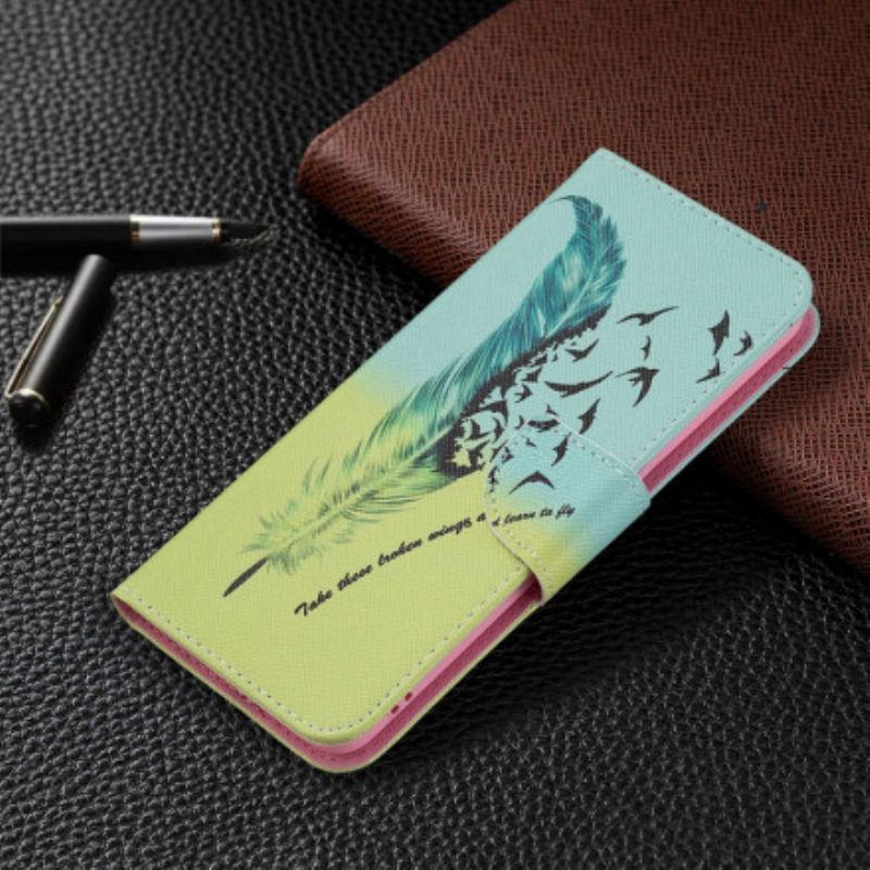 δερματινη Κάλυμμα Oppo A94 5G Μάθε Να Πετάς Πρωτότυπος