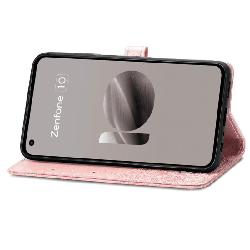 Δερματινη Θηκη Asus Zenfone 10 Μπαρόκ Μάνταλα