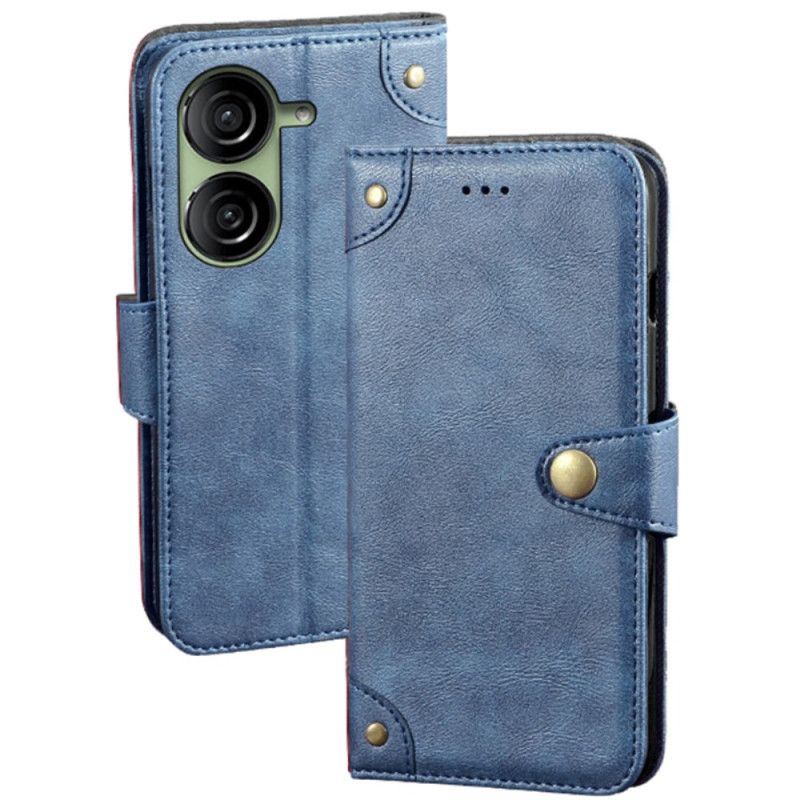 Δερματινη Θηκη Asus Zenfone 10 Πορτοφόλι Idewei Αντικραδασμικό Σιλικόνης