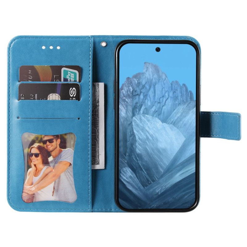 Δερματινη Θηκη Google Pixel 10 / 10 Pro Απομίμηση Μάνταλα Με Λουράκι