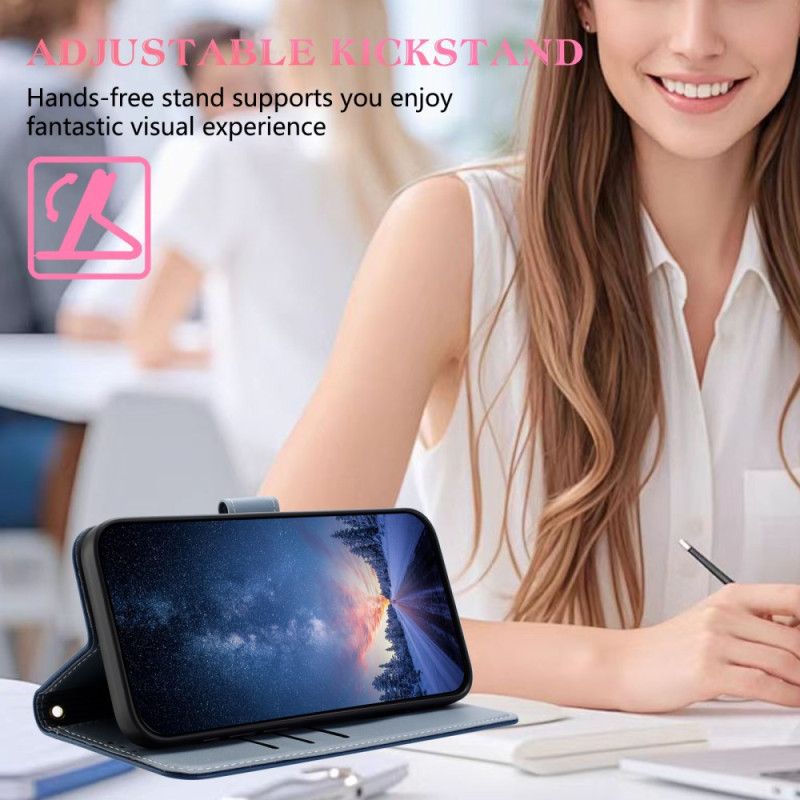 Δερματινη Θηκη Google Pixel 10 / 10 Pro Δίχρωμο Με Κορδόνι