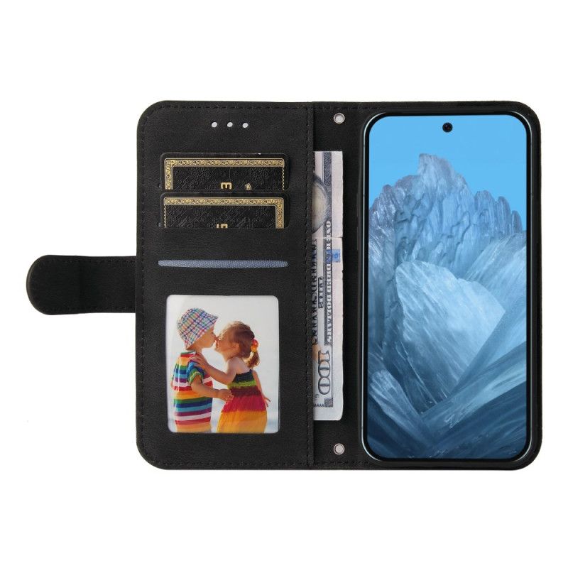 Δερματινη Θηκη Google Pixel 10 / 10 Pro Πριτσίνι Και Λουράκι Σιλικόνης