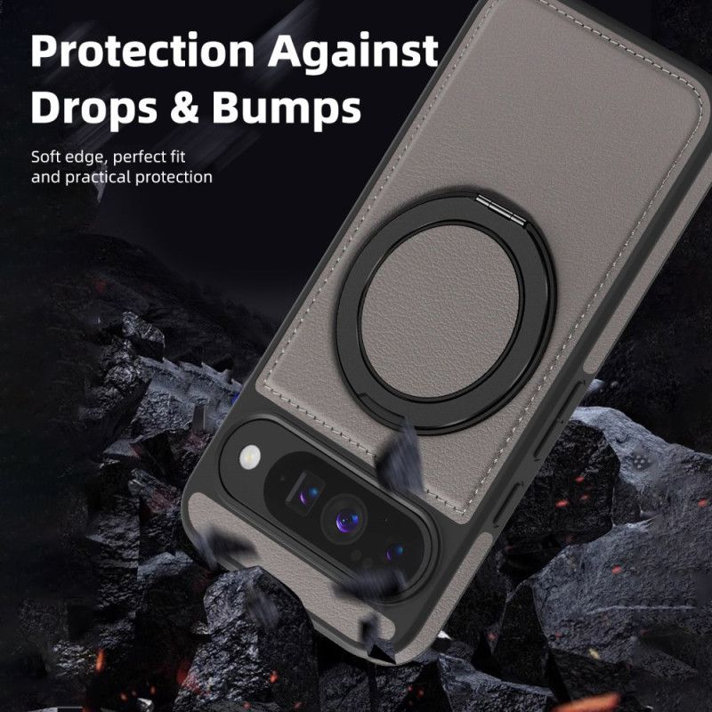 Δερματινη Θηκη Google Pixel 10 / 10 Pro Συμβατή Βάση Δαχτυλιδιών Magsafe Σιλικόνης