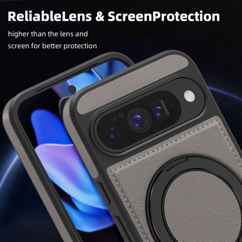 Δερματινη Θηκη Google Pixel 10 / 10 Pro Συμβατή Βάση Δαχτυλιδιών Magsafe Σιλικόνης