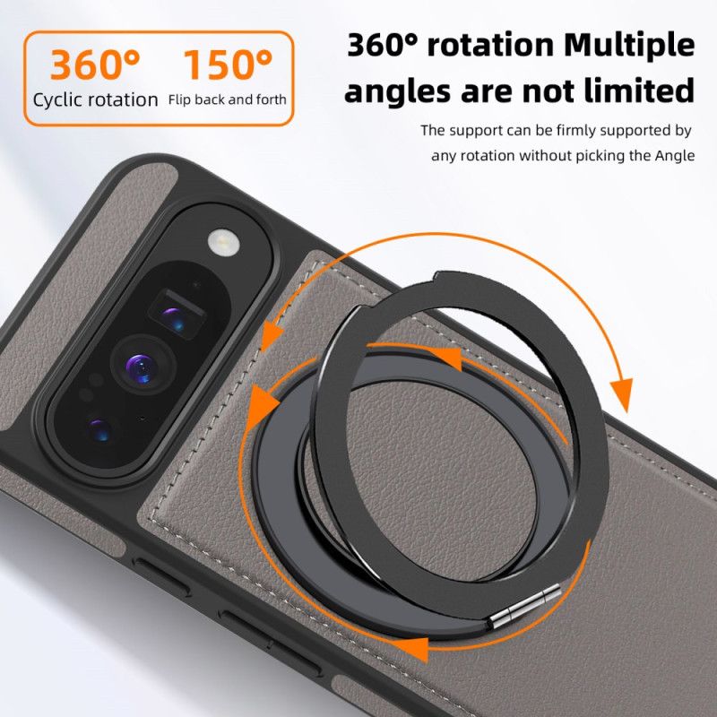 Δερματινη Θηκη Google Pixel 10 / 10 Pro Συμβατή Βάση Δαχτυλιδιών Magsafe Σιλικόνης