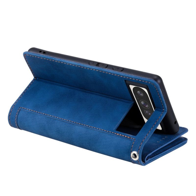 Δερματινη Θηκη Google Pixel 10 Pro Xl 9 Θήκες Κάρτας Και Φερμουάρ Πορτοφόλι