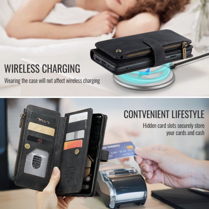 Δερματινη Θηκη Google Pixel 10 Pro Xl Caseme Σουέτ Εφέ Σιλικόνης