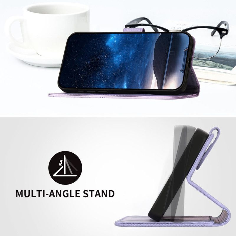 Δερματινη Θηκη Google Pixel 10 Pro Xl Γεωμετρικό Σχέδιο Και Σχέδιο Πεταλούδας