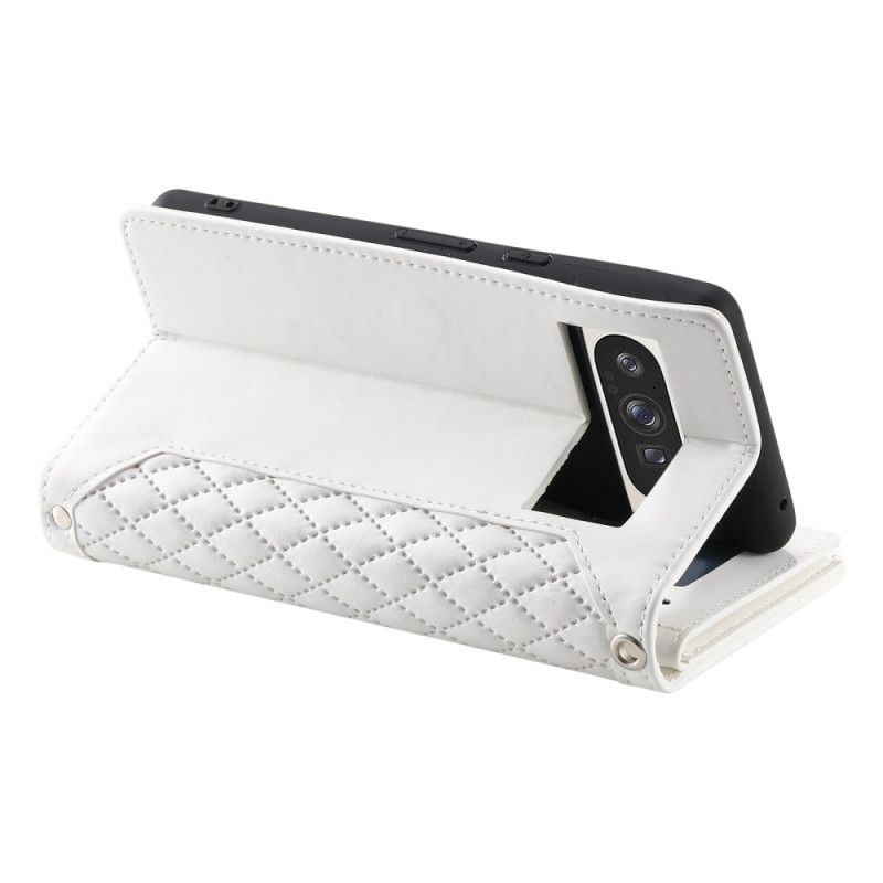 Δερματινη Θηκη Google Pixel 10 Pro Xl Καπιτονέ Πορτοφόλι