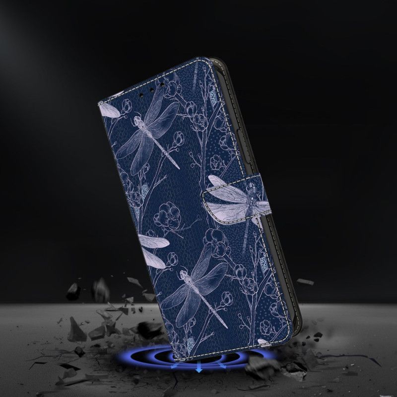 Δερματινη Θηκη Google Pixel 10 Pro Xl Λιβελούλες Σιλικόνης