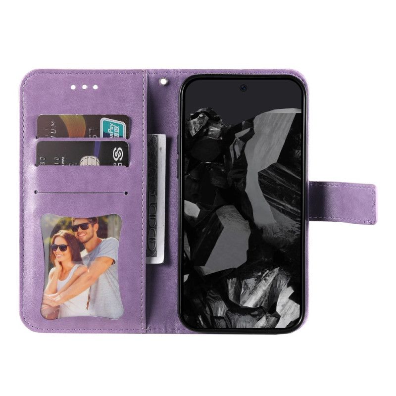 Δερματινη Θηκη Google Pixel 10 Pro Xl Στάμπα Μάνταλα Με Λουράκι