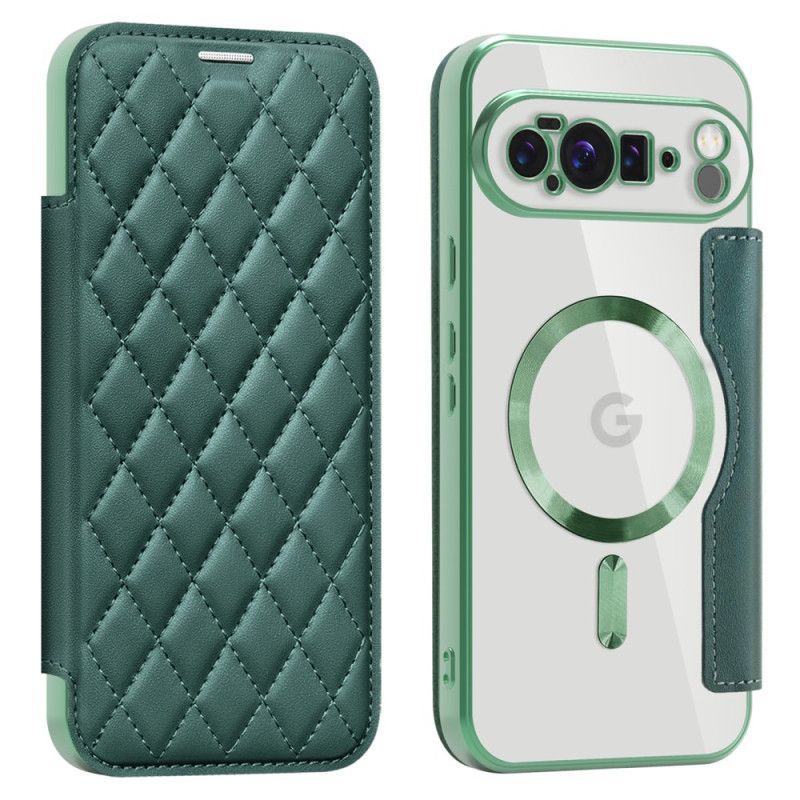 Δερματινη Θηκη Google Pixel 10 Pro Xl Συμβατό Με Magsafe Καπιτονέ