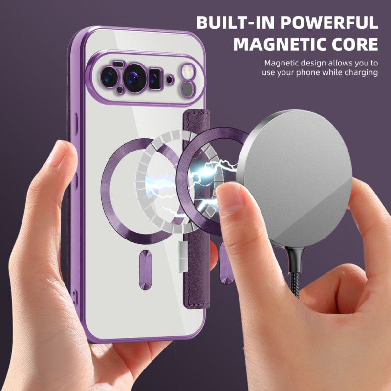 Δερματινη Θηκη Google Pixel 10 Pro Xl Συμβατό Με Magsafe Καπιτονέ