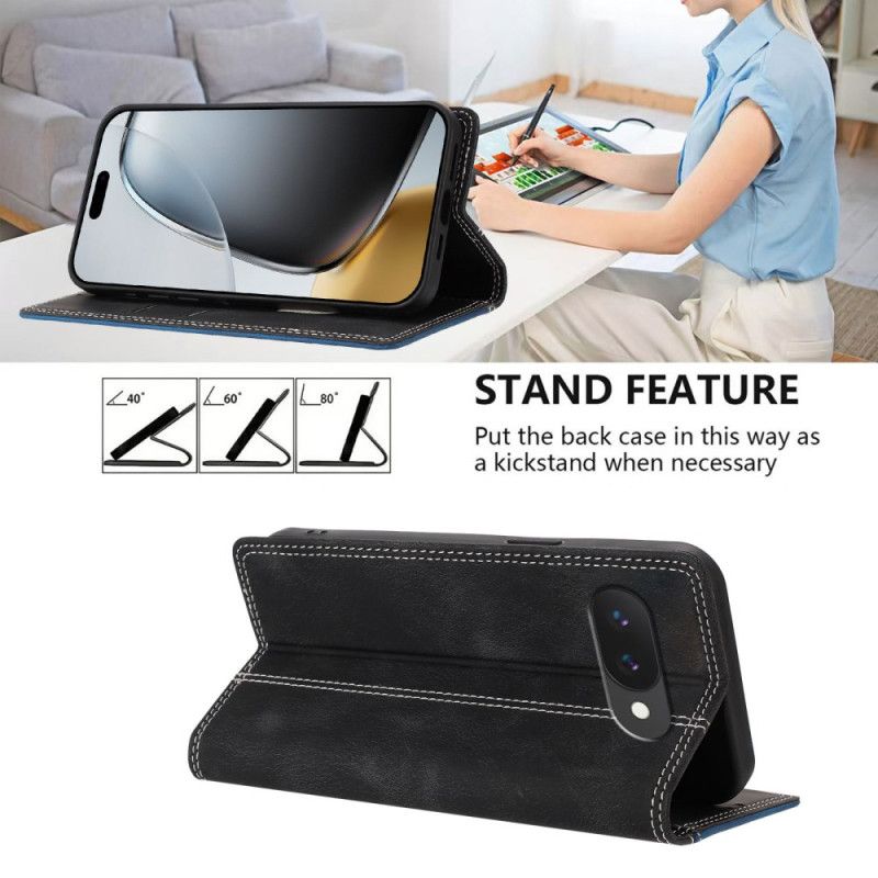 Δερματινη Θηκη Google Pixel 10a Δίχρωμο Rfid Blocking