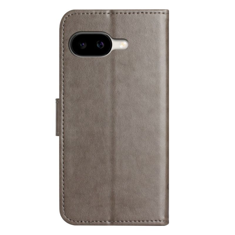 Δερματινη Θηκη Google Pixel 10a Μοτίβο Με Λουλούδια Σιλικόνης