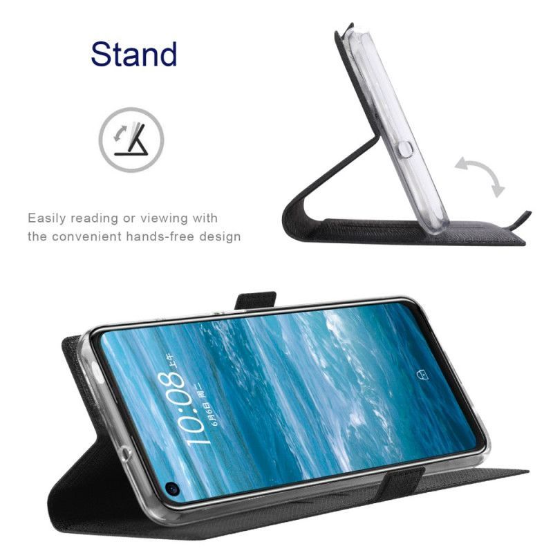 δερματινη θηκη Google Pixel 4A 5G Μαύρο Υφή Vili Dmx