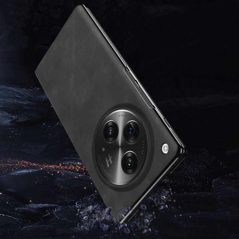 Δερματινη Θηκη Oppo Find N3 Κλασικό Δέρμα Nappa Σιλικόνης