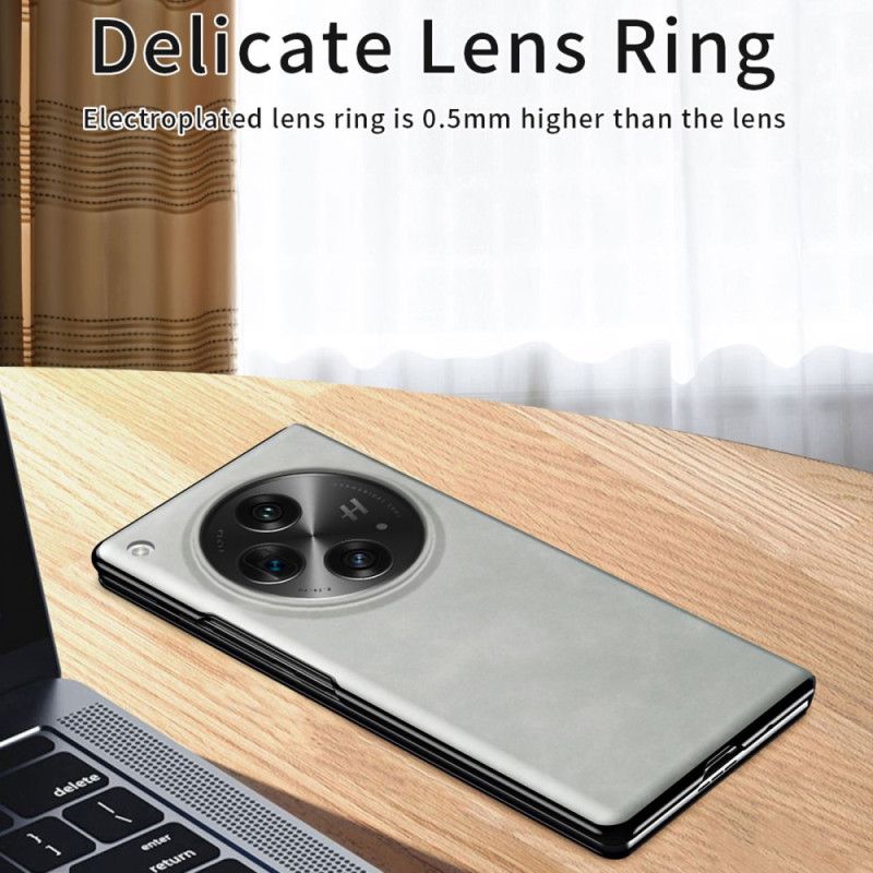 Δερματινη Θηκη Oppo Find N3 Κλασικό Δέρμα Nappa Σιλικόνης