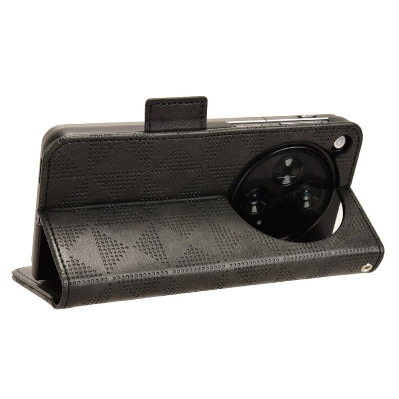 Δερματινη Θηκη Oppo Find N3 Τριγωνικό Μοτίβο