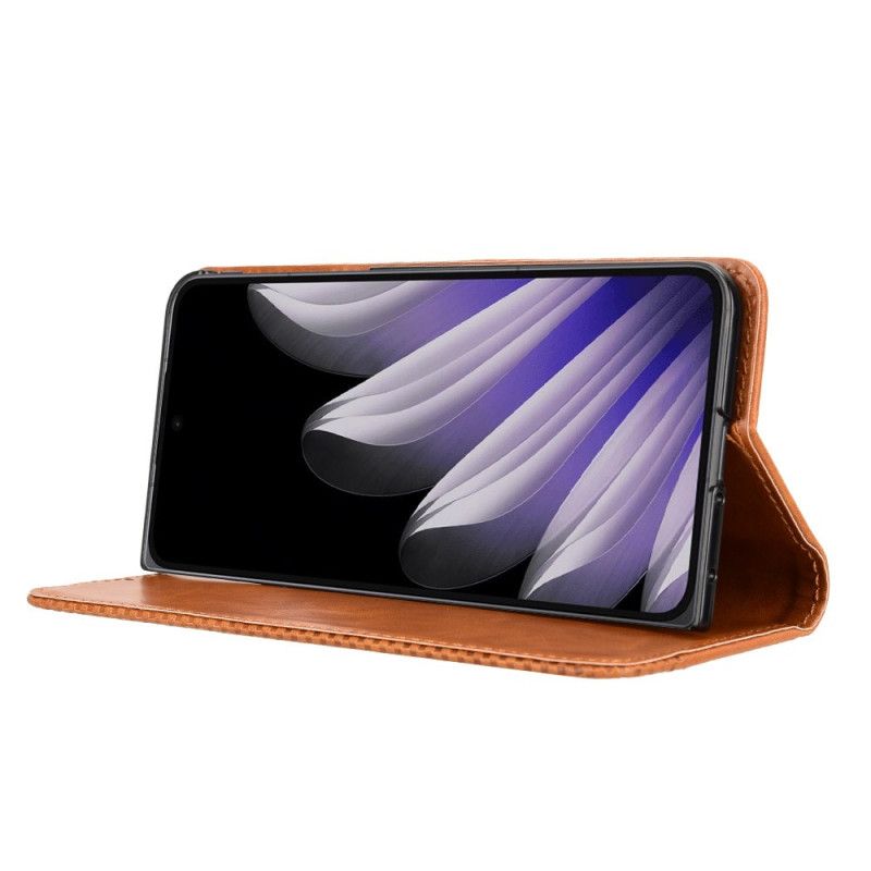 Δερματινη Θηκη Oppo Find N5 Vintage Περίγραμμα