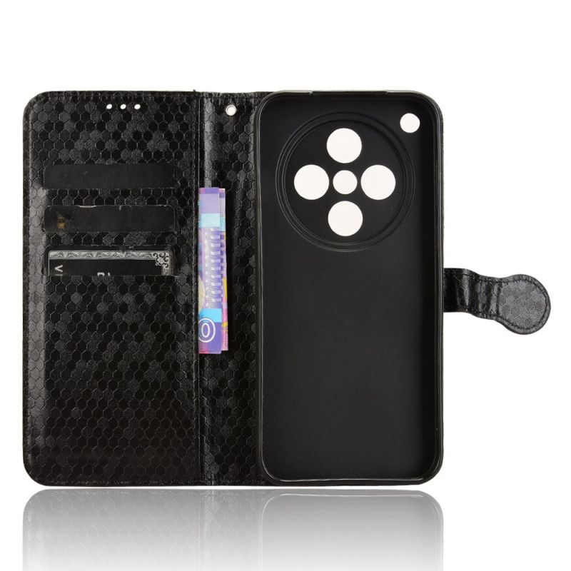 Δερματινη Θηκη Oppo Find X8 Λαμπερό Λουρί Με Κουκκίδες