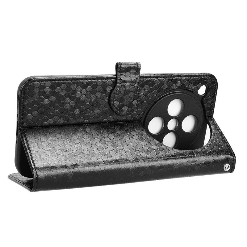 Δερματινη Θηκη Oppo Find X8 Λαμπερό Λουρί Με Κουκκίδες