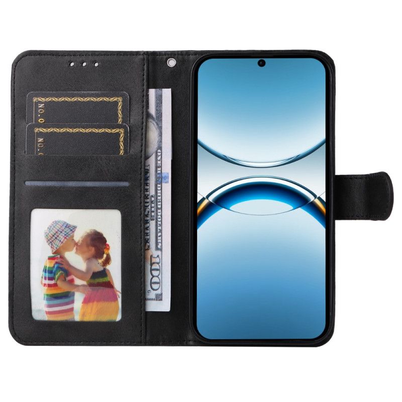 Δερματινη Θηκη Oppo Find X8 Λουρί Με Τεχνητό Δέρμα Σιλικόνης