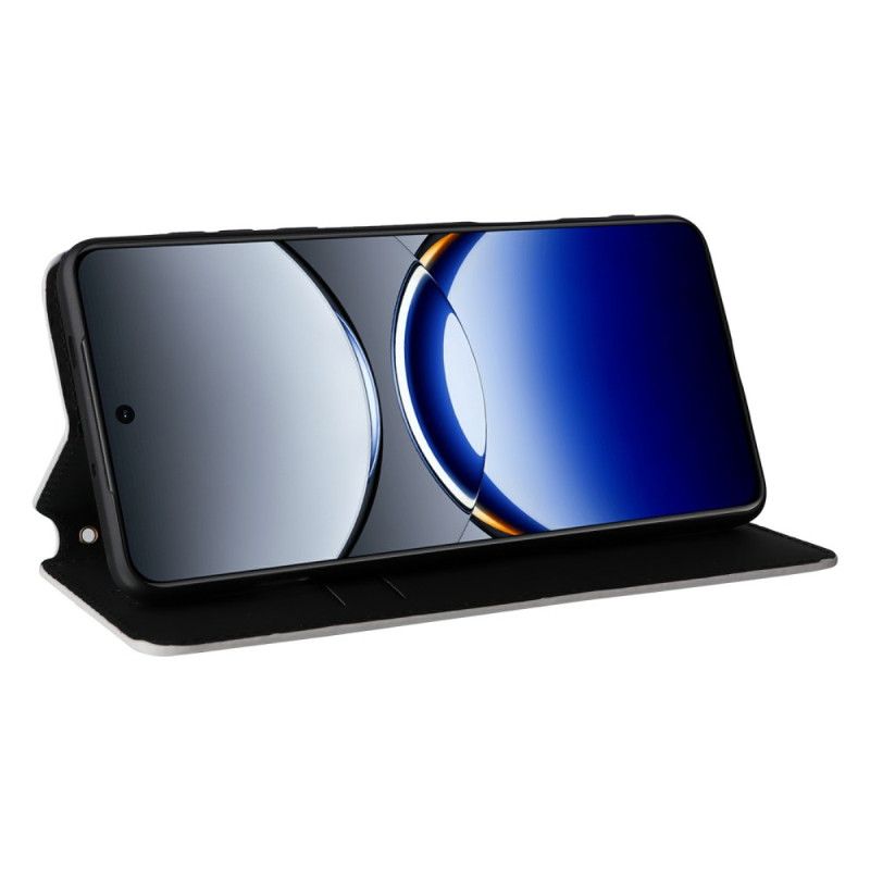 Δερματινη Θηκη Oppo Find X8 Pro Τρισδιάστατο Σχέδιο Με Διαμάντια Σιλικόνης