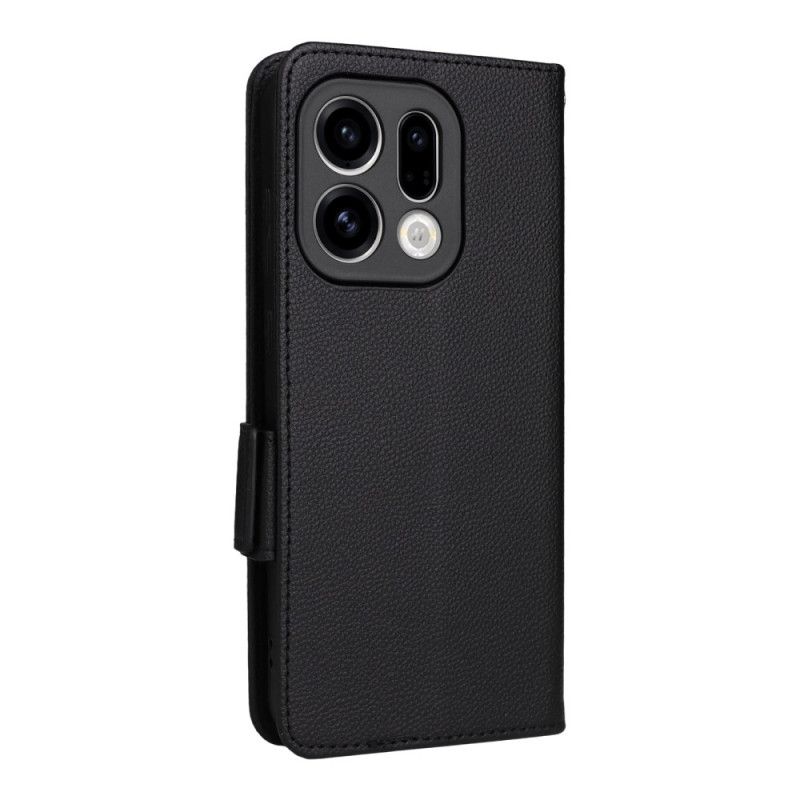 Δερματινη Θηκη Oppo Find X9 5g Τεχνητό Δέρμα Με Λουρί