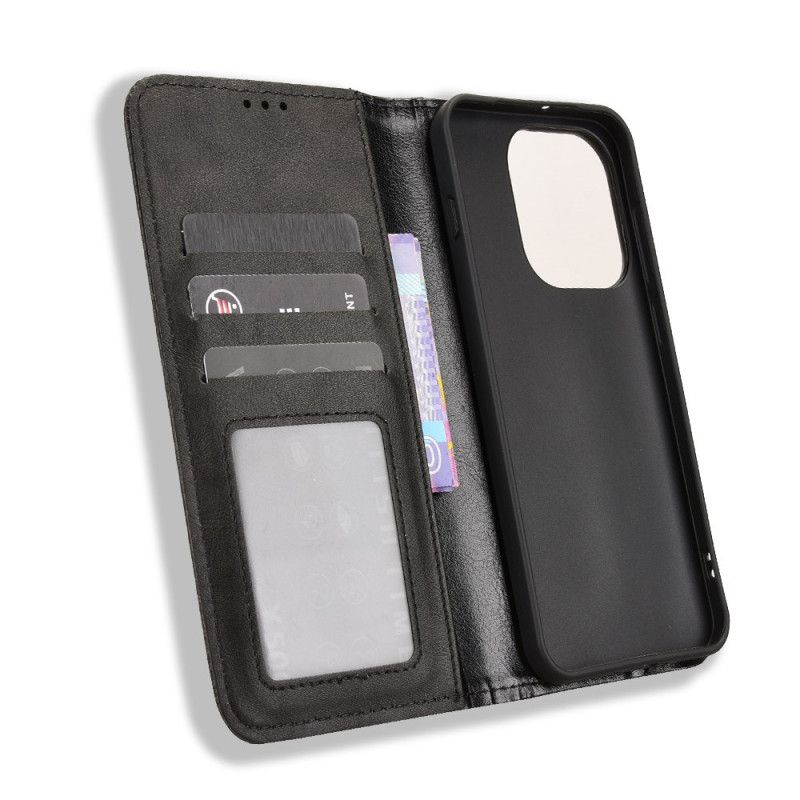 Δερματινη Θηκη Oppo Find X9 5g Vintage Περίγραμμα