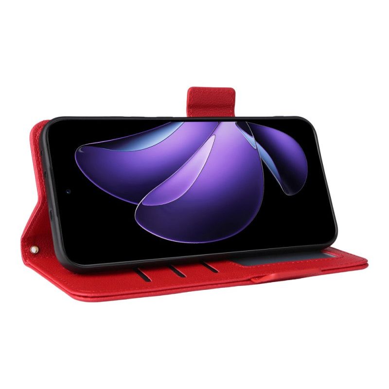 Δερματινη Θηκη Oppo Reno 13 5g Λουράκι Από Τεχνητό Δέρμα Λίτσι