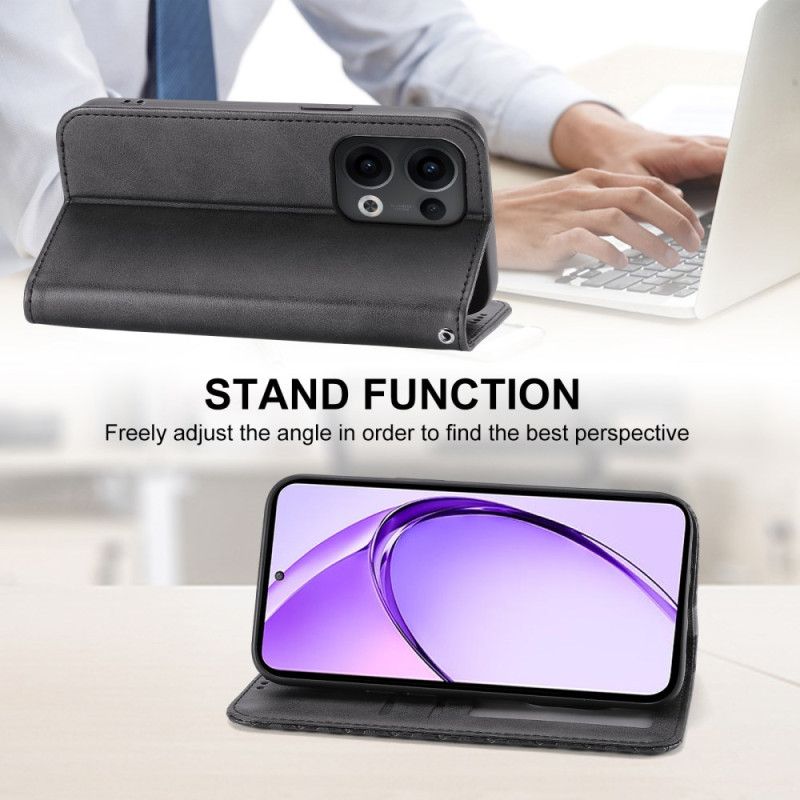 Δερματινη Θηκη Oppo Reno 13 5g Μοτίβο Διαμαντιών Με Λουρί