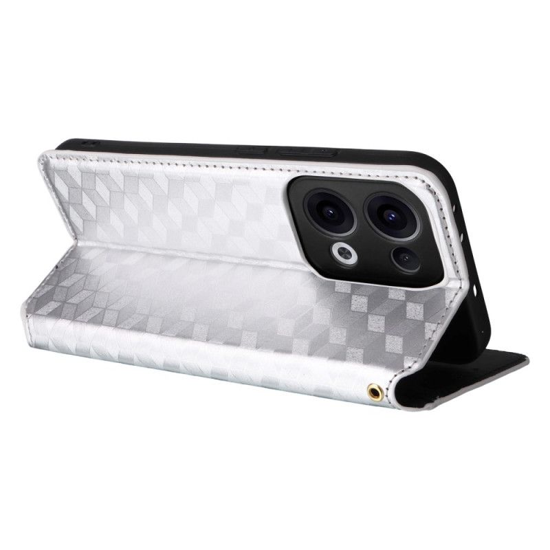 Δερματινη Θηκη Oppo Reno 13 5g Τρισδιάστατα Διαμάντια