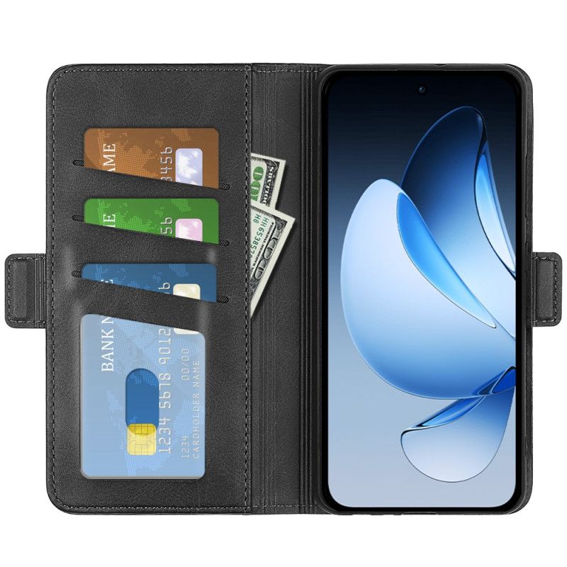 Δερματινη Θηκη Oppo Reno 13 Pro 5g Διπλό Κούμπωμα