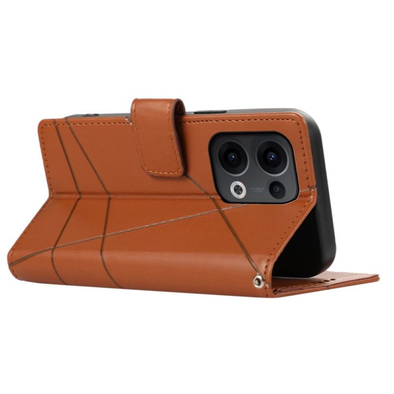 Δερματινη Θηκη Oppo Reno 13 Pro 5g Γραμμές