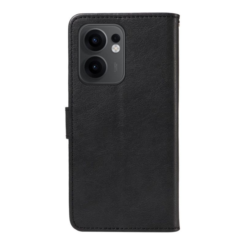 Δερματινη Θηκη Oppo Reno 13f 4g / 5g / 13 Fs 5g Απλό Δέρμα Με Τεχνητό Δέρμα