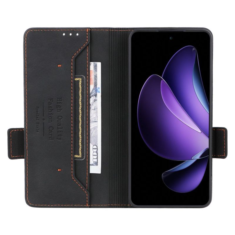 Δερματινη Θηκη Oppo Reno 13f 4g / 5g / 13 Fs 5g Ρετρό Σχέδιο Σιλικόνης