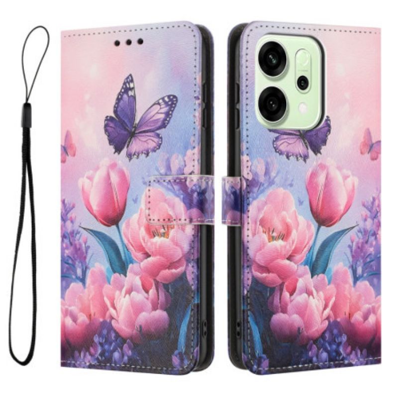 Δερματινη Θηκη Oppo Reno 14 5g Floralie
