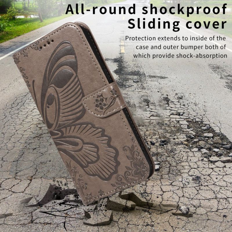 Δερματινη Θηκη Oppo Reno 14 Pro 5g Γραφική Πεταλούδα