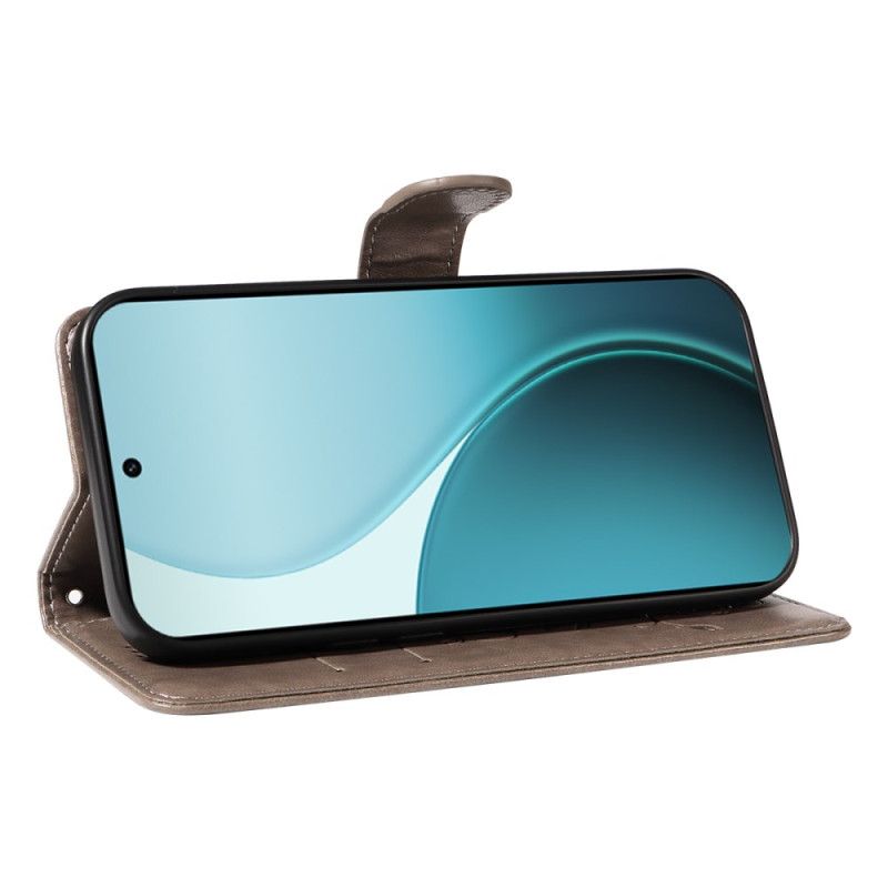 Δερματινη Θηκη Oppo Reno 14 Pro 5g Μικρά Λουλούδια