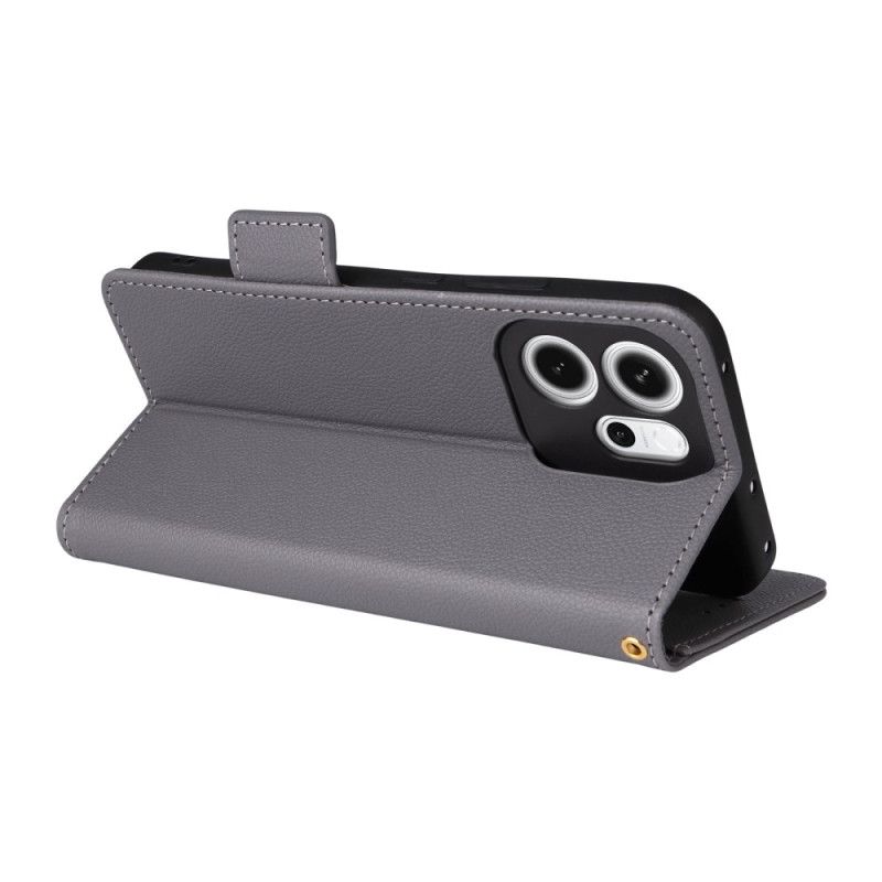 Δερματινη Θηκη Oppo Reno 14f 5g Λουράκι Από Τεχνητό Δέρμα