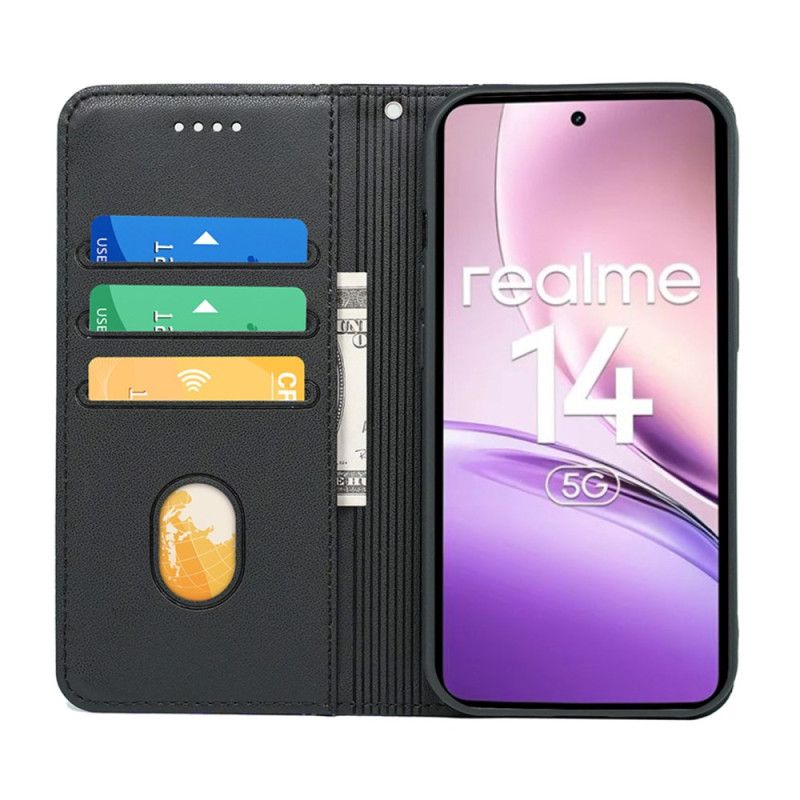 Δερματινη Θηκη Realme 14 5g Αποσπώμενο Λουρί