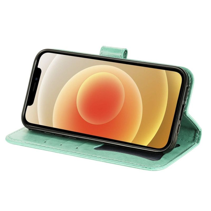 Δερματινη Θηκη Realme 14 5g Εκτύπωση Μάνταλα Σιλικόνης