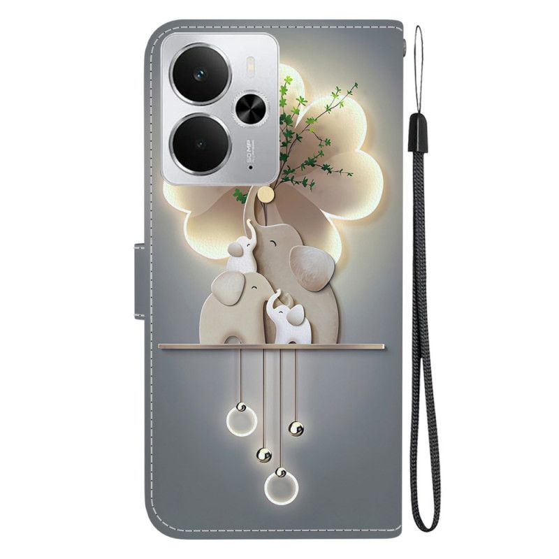 Δερματινη Θηκη Realme 14 5g Ελέφαντας