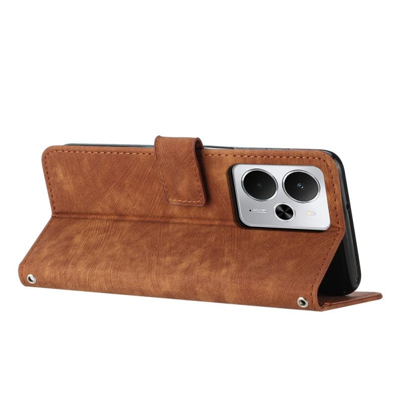 Δερματινη Θηκη Realme 14 5g Γραμμές