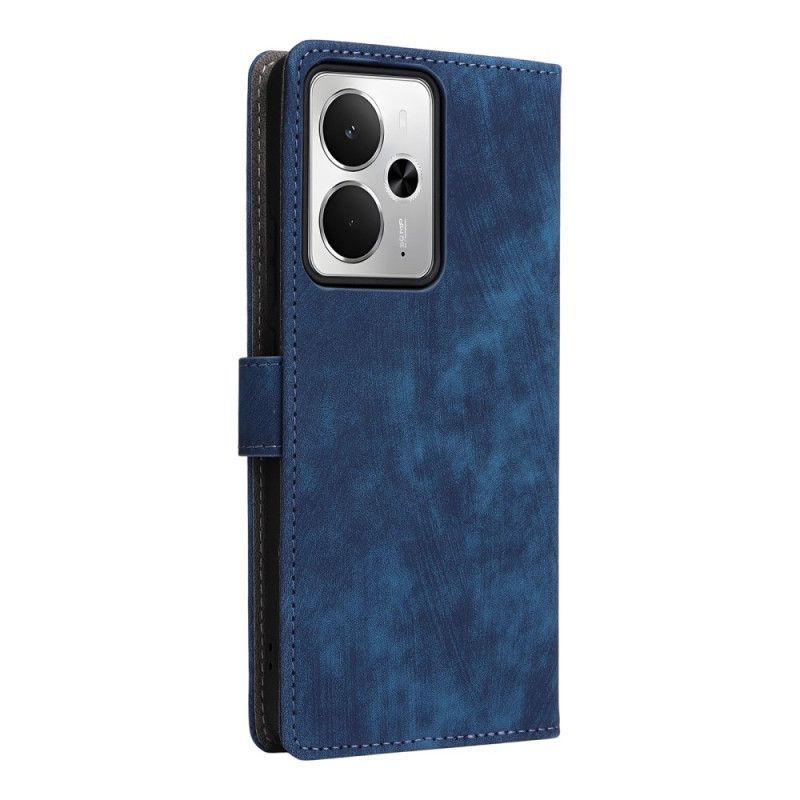 Δερματινη Θηκη Realme 14 5g Προστασία Rfid Με Εφέ Σουέτ