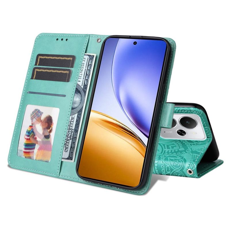 Δερματινη Θηκη Realme 14 5g Σχέδιο Ηλίανθου