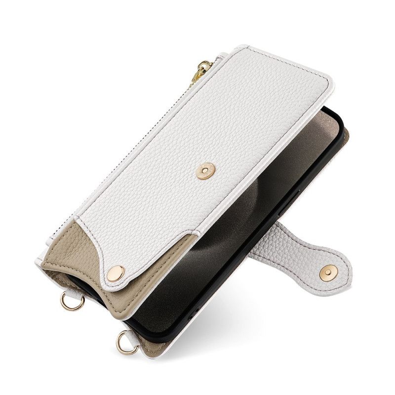 Δερματινη Θηκη Realme 14 5g Σχέδιο Πορτοφολιού Με Αλυσίδα